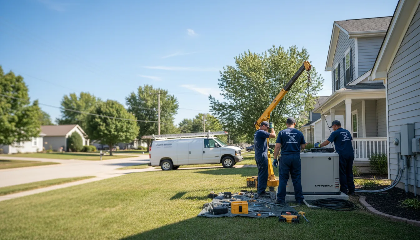 Generator Installation in Alma, IL near me